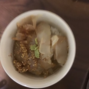 10分で作れる！胡麻香る鯛茶漬け！